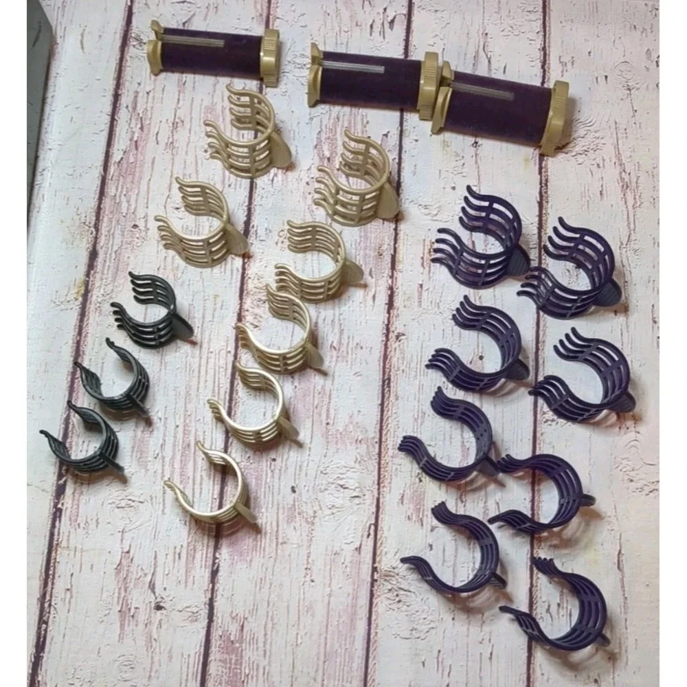 Remington Protect & Shine Model H-2020i Hot Rollers Curlers With Clips‎ Work